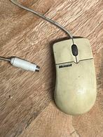 Vintage Microsoft PS/2 muis – niet getest, Computers en Software, Muizen, Ophalen of Verzenden, Zo goed als nieuw