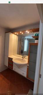 Badkamermeubel in goede staat,  kan nog zeker een ronde mee!, Ophalen, Gebruikt, 150 tot 200 cm, 25 tot 50 cm