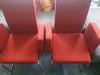 4 BULO stoelen, Ophalen of Verzenden, Zo goed als nieuw, Vier, Rood