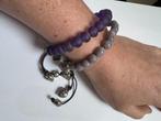 Ortazu kralenarmband in lila & purple, Overige materialen, Met bedels of kralen, Ophalen of Verzenden, Zo goed als nieuw