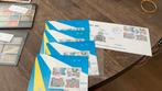 #42 Set velletjes en FDC Vereniging gepensioneerden Philips, Postzegels en Munten, Postzegels | Nederland, Ophalen of Verzenden