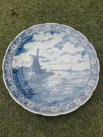 Delfts Blauw groot Wandbord Boch Belgium, Antiek en Kunst, Ophalen