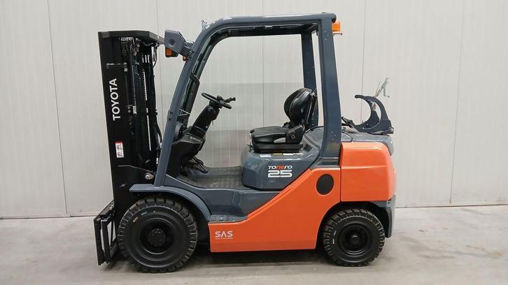 TOYOTA 02-8FBGF-25, Zakelijke goederen, Machines en Bouw | Heftrucks en Intern transport, Heftruck, LPG, 2000 tot 3000 kg