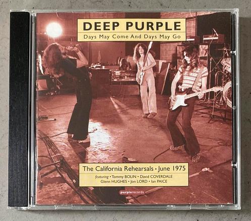 Deep Purple - Days may come and days may go - Cali rehearsal, Cd's en Dvd's, Cd's | Rock, Zo goed als nieuw, Poprock, Ophalen of Verzenden