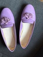 Lila leren instappers - Maat 38, Made in Italy, Overige kleuren, Instappers, Ophalen of Verzenden