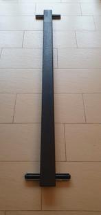 Turnbalk 2 meter - Binnen/Buiten, Sport en Fitness, Turnen, Ophalen, Zo goed als nieuw, Zwart, Materiaal