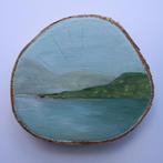 Schilderij - Meer, Antiek en Kunst, Kunst | Schilderijen | Klassiek, Ophalen of Verzenden