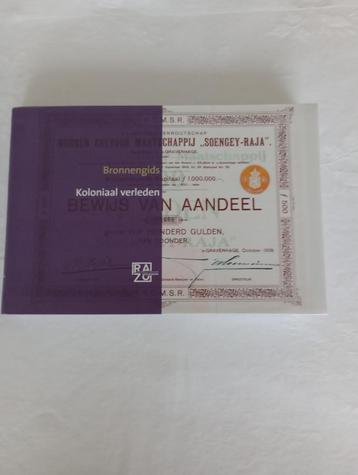 BRONNENGIDS KOLONIAAL VERLEDEN  NIEUW hardcover leeslint beschikbaar voor biedingen