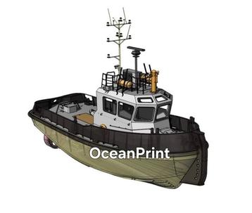 Rc sleper schaal 1/33 afbouwpakket. beschikbaar voor biedingen