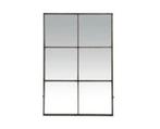 Spiegel “raam” 120x80 cm, Minder dan 50 cm, Ophalen of Verzenden, Zo goed als nieuw, Minder dan 100 cm