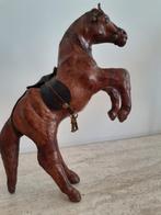 vintage leren, lederen paard, Ophalen of Verzenden