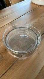 Kiem kweek bakje, Ophalen of Verzenden, Zo goed als nieuw, Rond, Glas