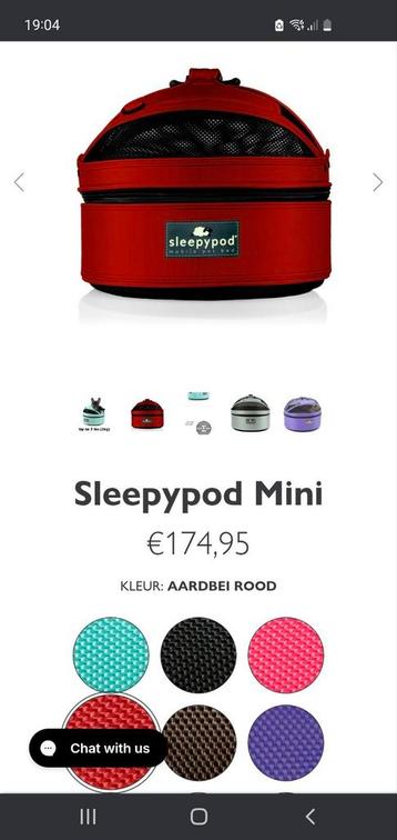 Sleepypod Sleepy pod mni autostoel / reismand / mand
 beschikbaar voor biedingen