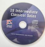15 Klassieke Solo's Altsax & Piano + CD, Muziek en Instrumenten, Gebruikt, Piano, Klassiek, Ophalen of Verzenden