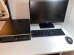 Hp Compaq Elite 8300; Windows 10, Computers en Software, Desktop Pc's, 128 GB, Intel Core i3, Met monitor, Gaming