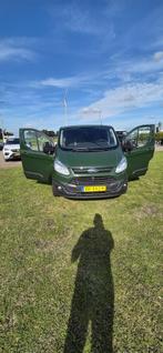 Ford Transit Custom 2.2 Tdci 74KW 2014, Auto's, Zwart, 100 pk, Particulier, 6 stoelen