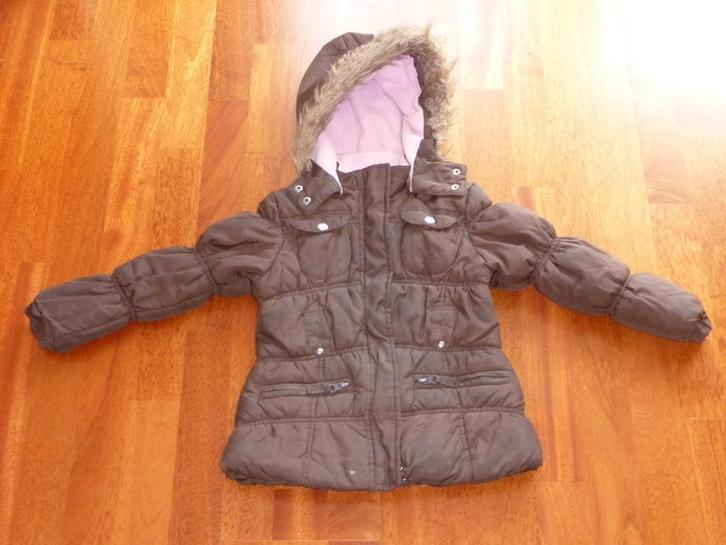 Palomino winterjasje meisje ANGEL CITY Maat 116 (Bruin), Kinderen en Baby's, Kinderkleding | Maat 116, Gebruikt, Meisje, Jas, Ophalen of Verzenden