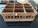 Riviera Maison mand met vakken, Overige materialen, Mand, Ophalen of Verzenden, Zo goed als nieuw
