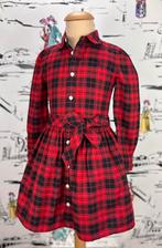 Ralph Lauren geruit jurkje meisje maat 5, Zo goed als nieuw, Ralph Lauren, Jurk of Rok, Ralph Lauren