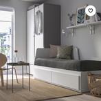 Perfect Ikea Flekke slaapbank in goede staat,incl.2matrassen, Ophalen, 90 cm, Eenpersoons, Zo goed als nieuw