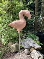 Unieke handgemaakte flamingo sculptuur, Ophalen
