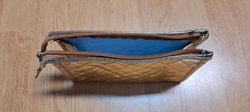 Goudkleurige Toilettas / Make-up Tasje - Nieuw beschikbaar voor biedingen