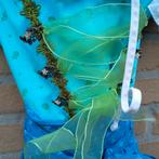 Tiroler 34 dirndl set jurk set schort blouse Oktoberfest, Ophalen of Verzenden, Zo goed als nieuw, Maat 34 (XS) of kleiner, Overige thema's