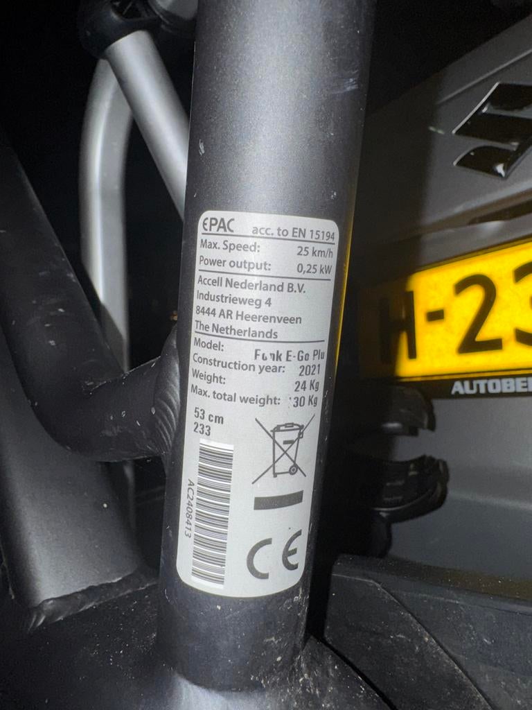 onderdelen Batavus Fonk E-Go,accu slade, docking,voorlicht,, Verzenden, Zo goed als nieuw