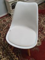 Witte kuipstoel, Ophalen of Verzenden, Zo goed als nieuw