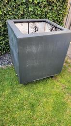 leuke kunstof plantenbak, Tuin en Terras, Bloembakken en Plantenbakken, Ophalen, Kunststof, Gebruikt, Vierkant