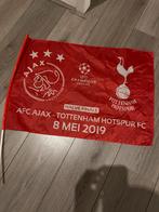Stadion vlag Ajax - Tottenham Hotspur - Champions League, Ophalen of Verzenden, Zo goed als nieuw, Ajax
