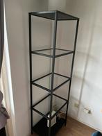 IKEA VITTSJÖ open kast - zwart, Ophalen of Verzenden, Zo goed als nieuw