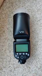 Godox V1 Pro Speedlight voor Canon - Nieuwstaat!, Ophalen of Verzenden, Zo goed als nieuw, Canon, Kantelbaar
