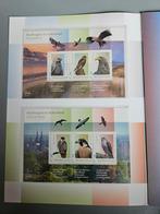 Persoonlijke postzegels ROOFVOGELS 2 velletjes zie info, Postzegels en Munten, Postzegels | Nederland, Ophalen of Verzenden, Na 1940