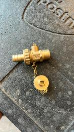 Aftap vulkraan, Minder dan 30 cm, Cv-ketel of Combi-ketel, Nieuw, Minder dan 60 cm