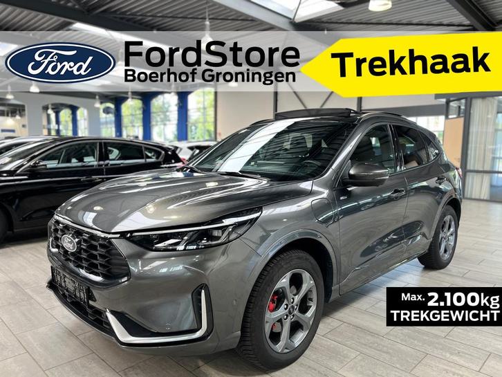Ford Kuga 2.5 PHEV 243pk ST-Line X NEW Model I AGR stoelen I, Auto's, Ford, Bedrijf, Te koop, Kuga, 360° camera, ABS, Achteruitrijcamera