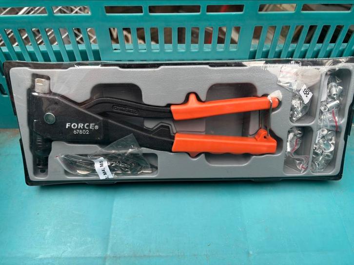 FORCE Blindklinkmoeren tang set  Tangset, Doe-het-zelf en Verbouw, Gereedschap | Handgereedschap, Nieuw, Ophalen of Verzenden