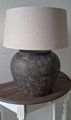 Grote (zware) lamp, Huis en Inrichting, Lampen | Lampenkappen, Ophalen, Zo goed als nieuw, Rond, 25 tot 50 cm