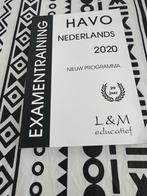 HAVO Nederlands 2020 Examentraining, Ophalen, Zo goed als nieuw, HAVO, Nederlands