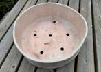 Bonsai pot handgemaakt JPC crème gekleurd aardewerk 41x15,5, Ophalen, 40 cm of meer, Rond, Nieuw
