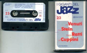 Joe Venuti Quartet I Giganti Del Jazz 23 cassette 1981 ZGAN beschikbaar voor biedingen
