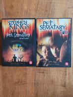 Pet Sematary 1 & 2 DVD Set, Ophalen of Verzenden, Zo goed als nieuw