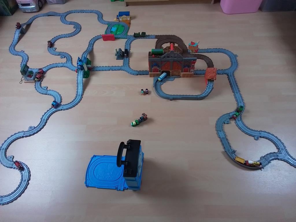 Grote Thomas de trein speelset met o.a. Misty Island, Ophalen of Verzenden