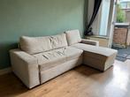 IKEA FRIHETEN Slaapbank Beige, Ophalen, Gebruikt, Beige, Tweepersoons