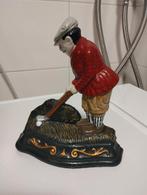 Oud gietijzeren deurstopper Wright Studios, Ophalen of Verzenden