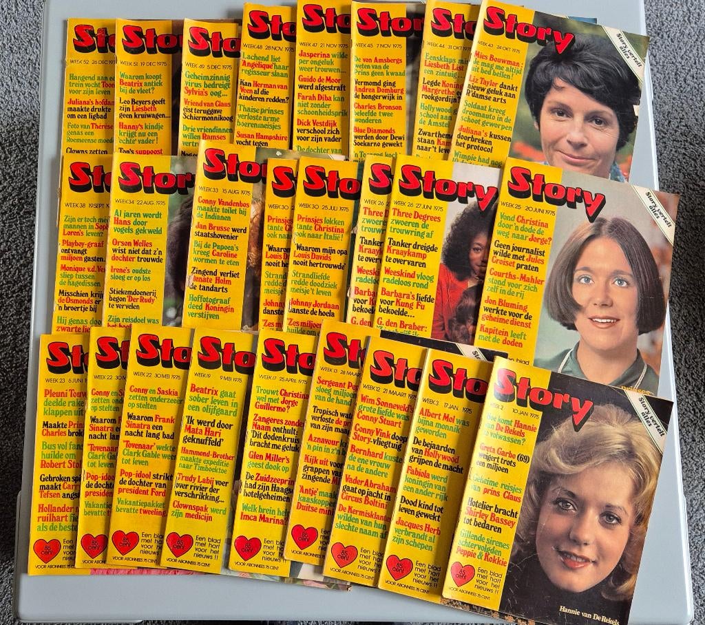Story tijdschriften, Verzamelen, Tijdschriften, Kranten en Knipsels, Ophalen of Verzenden, 1960 tot 1980, Nederland, Tijdschrift