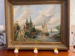 Mooi schilderij van j van dam 40 x50, Ophalen of Verzenden