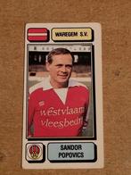 Panini Football 1983 België Sandor Popovics Waregem SV, Ophalen of Verzenden, Zo goed als nieuw, Plaatje