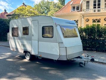 DETHLEFFS FAMILY 430 T ALKO CHASSIS LUIFEL DWARSBED DOUCHE beschikbaar voor biedingen