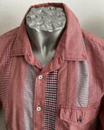 Desigual overhemd maat M/L [V/VM], Ophalen of Verzenden, Zo goed als nieuw, Rood, Halswijdte 41/42 (L)